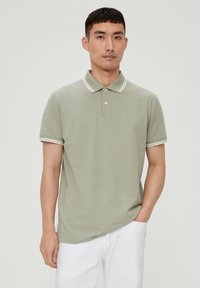 s.Oliver MIT FLAMMGARNSTRUKTUR - Koszulka polo