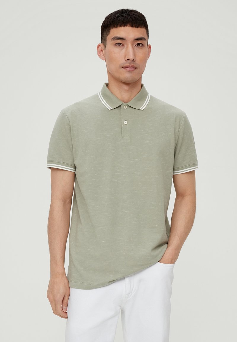 s.Oliver MIT FLAMMGARNSTRUKTUR - Koszulka polo