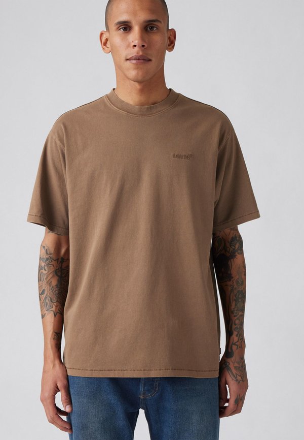 RED TAB™ VINTAGE TEE - Basic T-shirt - garment dye rain drum4