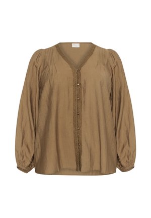 Kaffe Curve MIRANA - Blouse - toasted coconut