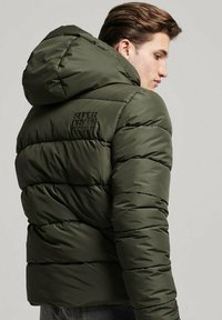 Superdry & Co PUFFER - Vinterjakker - dark moss green