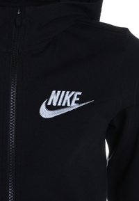 Nike Performance HOODIE - Träningsjacka - black/wolf grey