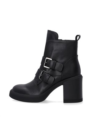 High Heel Stiefelette - black