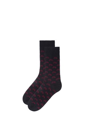 FUNNY - Calze - dark blue with print
