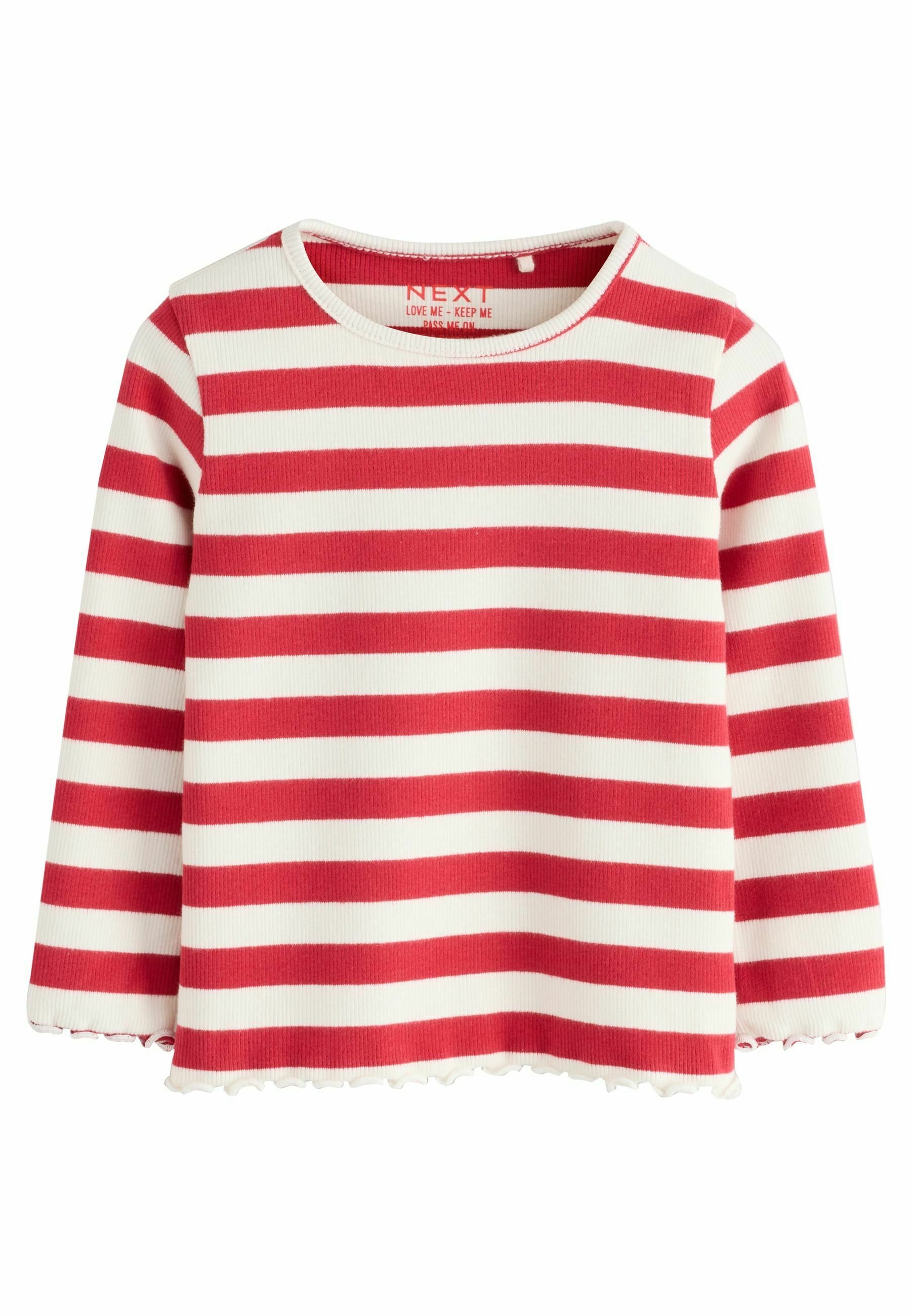 Next Confezione Da 5 Maglie A Maniche Lunghe Per Bambini E Ragazzi | 100% Cotone | 3 Mesi - 6 Anni | Basic Multicolore