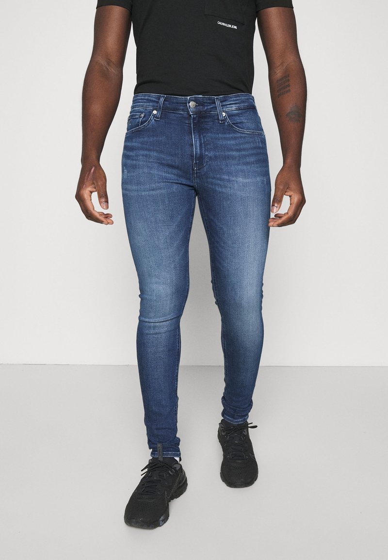Calvin Klein Jeans Vaqueros slim fit - dark-blue denim