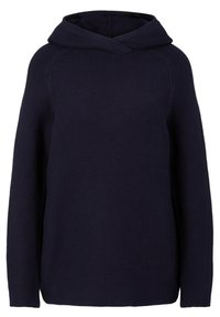 TOM TAILOR Felpa con cappuccio - rinsed denim