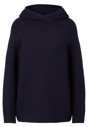 Jersey con capucha - rinsed denim