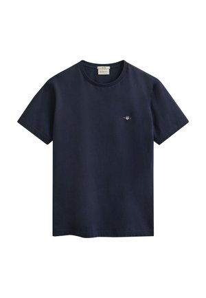 GANT SHIELD  - T-shirt basic - evening blue