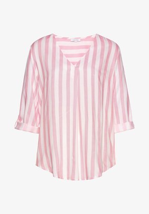 Blouse - weiß/rosa