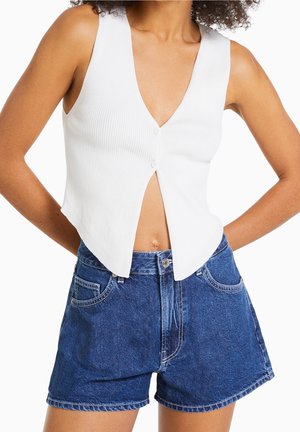 Džínové kraťasy - dark blue