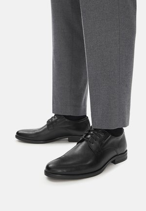 Lasocki, LASOCKI LOW SHOES MEN'S BLACK 5907964144427 - Schnürer - black