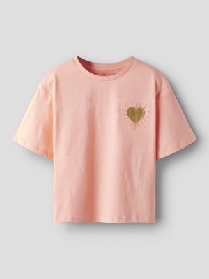 NKFBEATRICE BOX - Βασικό μπλουζάκι - apricot