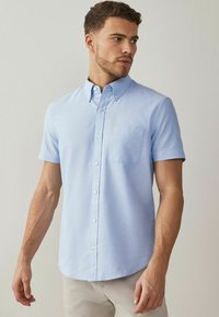 Next SHORT SLEEVE OXFORD SHIRTS - Marškiniai - white blue navy pack