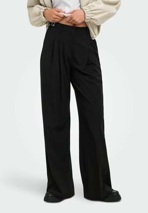 ONLY, WIDE-LEG TROUSERS ONLMAVIS WIDE LEG FIT WIDE-LEG TROUSERS - Pantalon classique - black