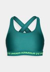 CROSSBACK MID BRA - Αθλητικό σουτιέν μεσαίας στήριξης - rack green/hyper green