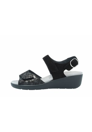 Semler Trekkingsandale - schwarz