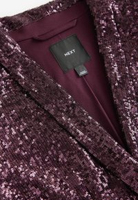 Next SEQUIN TALL - REGULAR FIT - Blazer - burgundy red