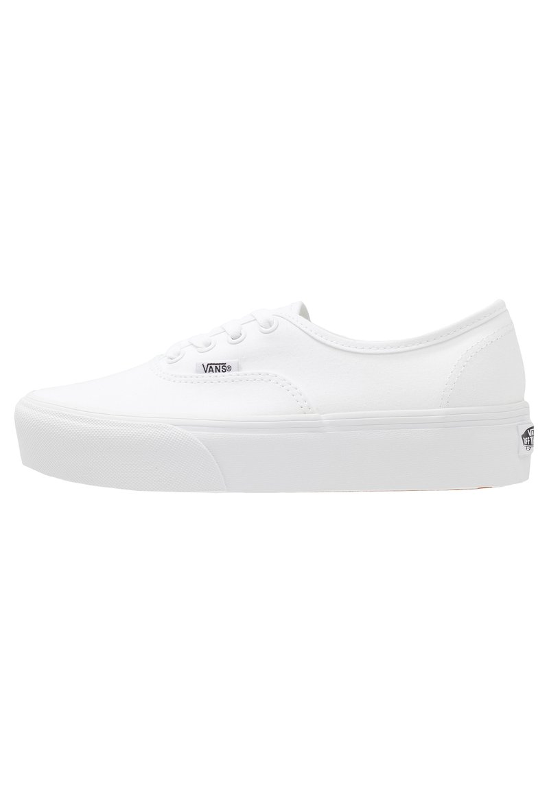 vans bianche platform