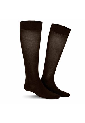 Kniestrümpfe - brown mel