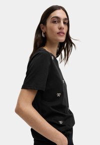 Marks & Spencer EMBELLISHED  - T-shirts print - black
