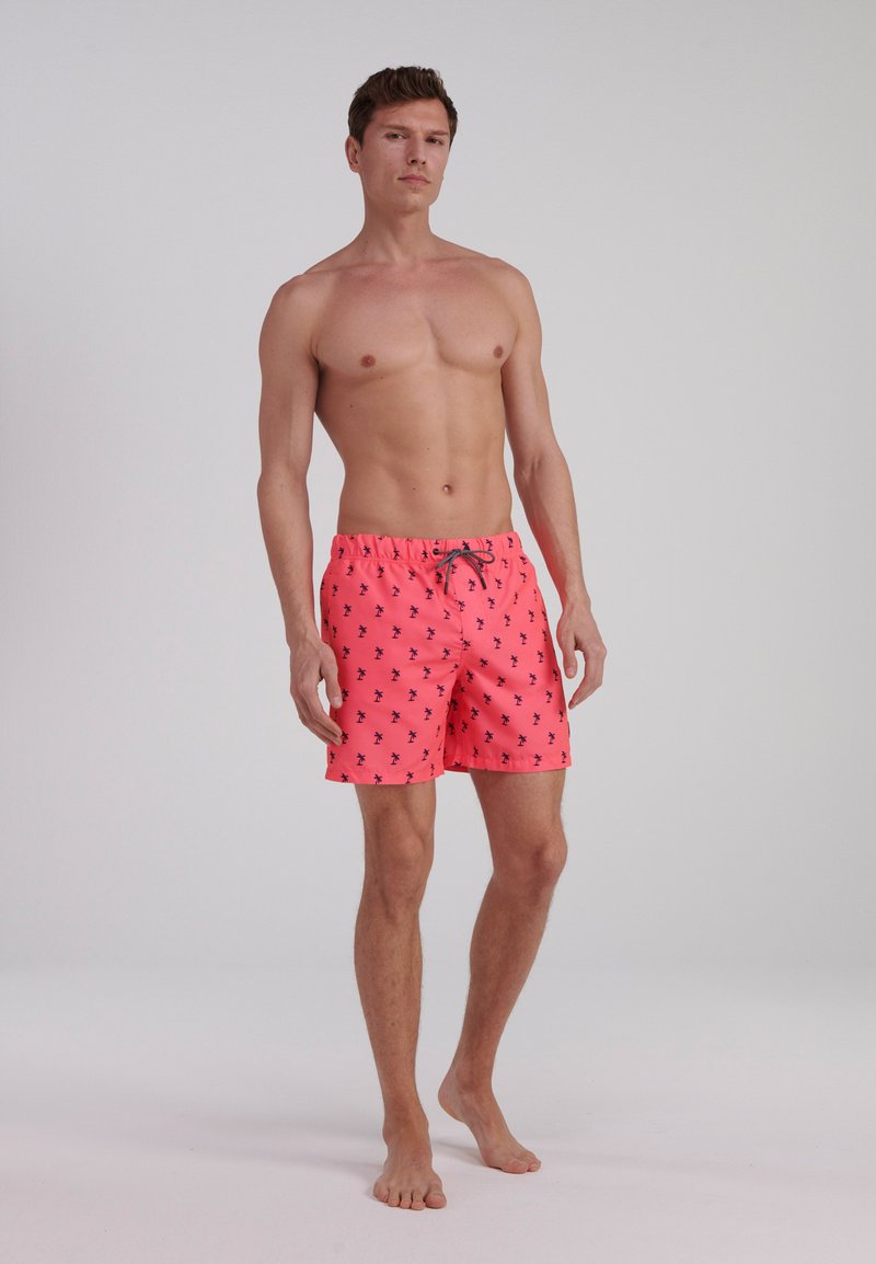 Herren Badehosen | Shiwi SHIWI PALMTREE MICRO PEACH Badeshorts fluo red/rot - XJ66896 Herren Badehosen | Shiwi SHIWI PALMTREE MICRO PEACH Badeshorts fluo red/rot - XJ66896