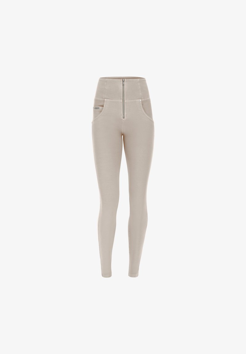 Freddy PUSH UP VITA ALTA NAVETTA - Jeggings - beige