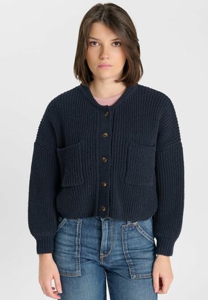 Le Temps Des Cerises PULL BARONGI - Vest - bleu