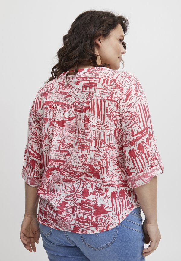 FPBobbi - Button-down blouse - geranium mix4