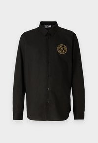 POP BASIC SOFT - Cămașă - black/gold