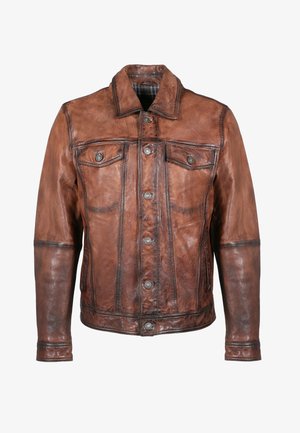 Freaky Nation, Veste en cuir - saddle
