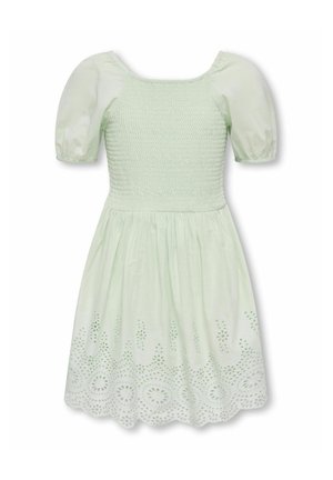 ONLY GIRLS KLEID KOGBONDI KURZES KLEID - Vestido informal - green