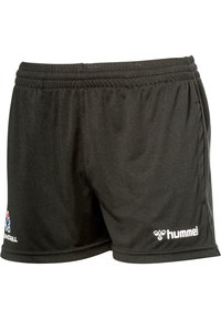 Hummel FFHB REFEREE - Träningsshorts - black w logo