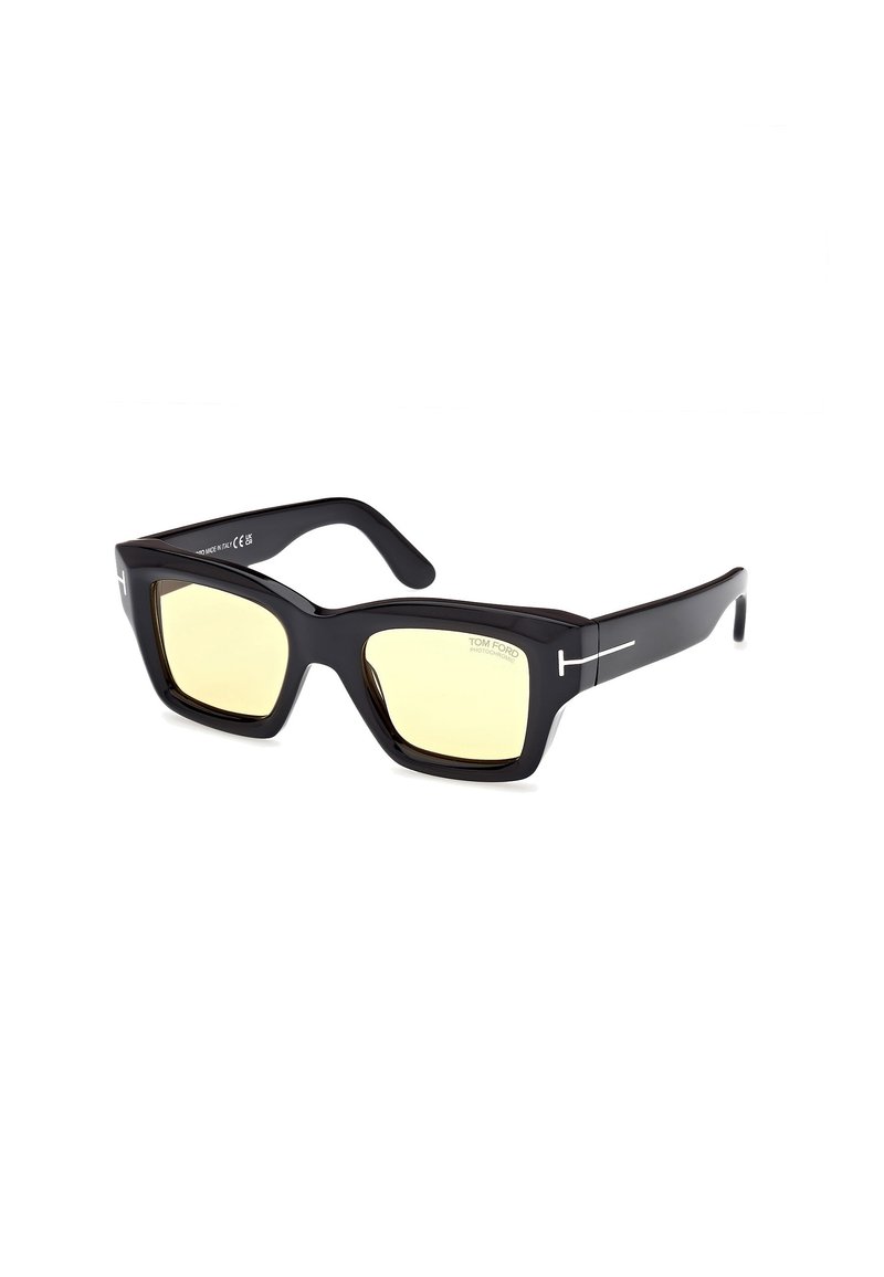 Tom Ford ILIAS - Sonnenbrille - glossy black brown