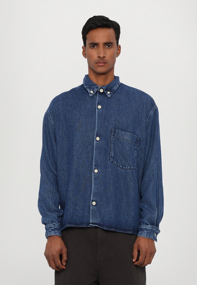 Won Hundred - MAZA - Chemise - mid blue, Agrandir