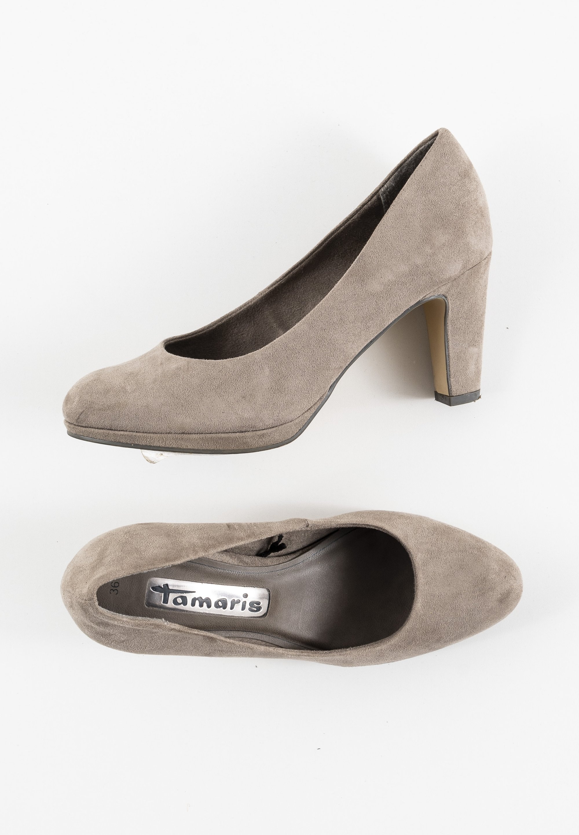 Tamaris Pumps Grau 36 Tamaris Pumps Grey/grau (Pre-owned)