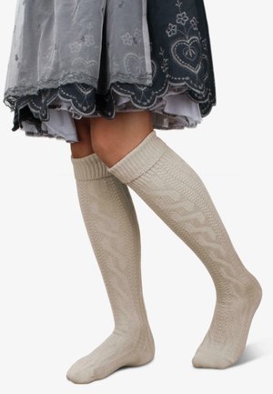 Normani HIGH KNEE TRADITIONAL - Kniestrümpfe - naturmelange