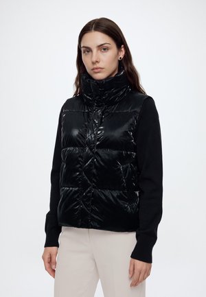 ONLY, ONLBERGEN SHINY WAISTCOAT - Chaleco - black