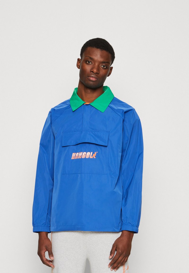 Kangol RUNNER UP ANORAK UNISEX Windbreaker blue Zalando.co.uk