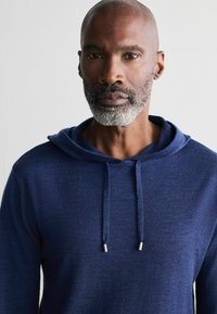 Next REGULAR FIT SIGNATURE - Bluză de molton - blue