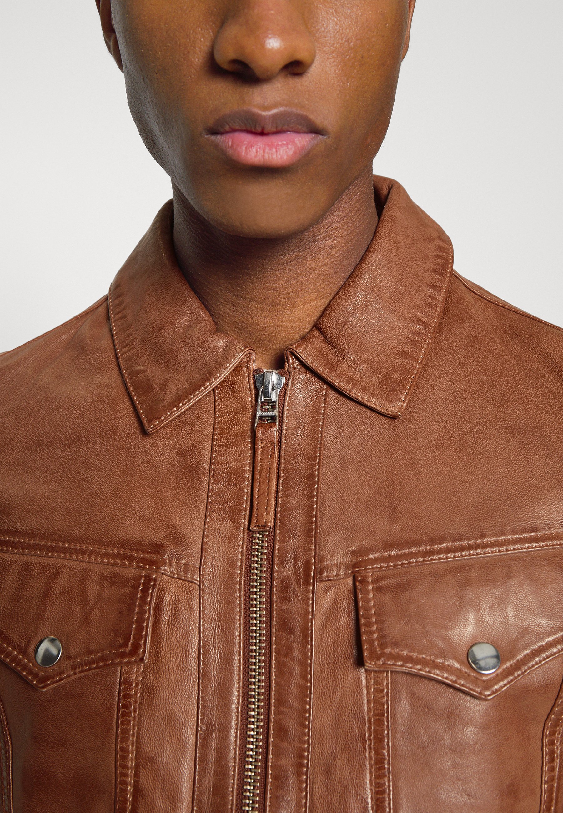 Goosecraft RAY JACKET - Leather jacket 