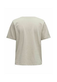 ONLY EINFARBIGES - Camiseta básica - silver lining