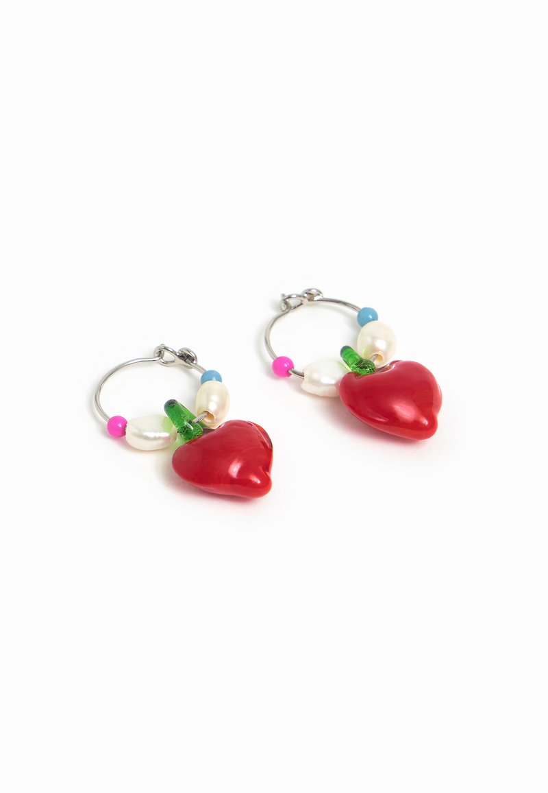 Damen Taschen | Bimba Y Lola SMALL DANGLING FRUIT BEADS HOOP Ohrringe strawberry/rot - PX81712 Damen Taschen | Bimba Y Lola SMALL DANGLING FRUIT BEADS HOOP Ohrringe strawberry/rot - PX81712