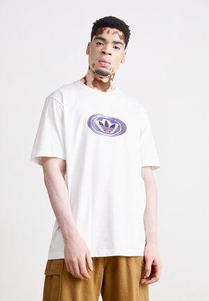 adidas Originals 90S GFX LOGO  - Tričko s potlačou - white