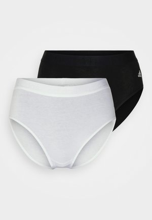 2 PACK - Bikini bottoms - white
