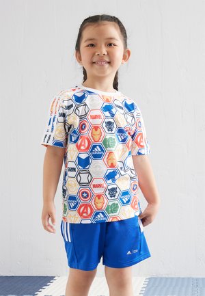 adidas Performance MARVEL AVENGERS UNISEX SET - Pantaloncini sportivi - multicolor/white/team royal blue