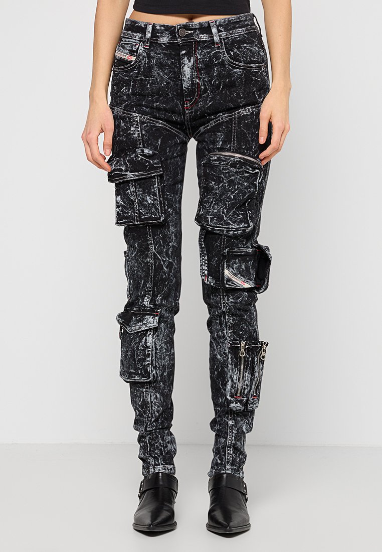 Diesel Jeans Skinny Fit zwart Diesel Jeans Skinny Fit zwart
