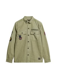 Superdry & Co DELTA  - Camisa - olive khaki