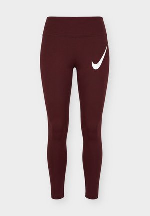 Nike Performance, W NK DF TEMPO HR 7/8 TGT SWHBR - Клин за бягане - mystic dates/white