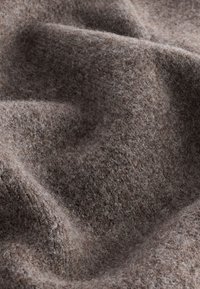 TEXTURED ZIP-THROUGH-REGULAR FIT - Gilet - brown